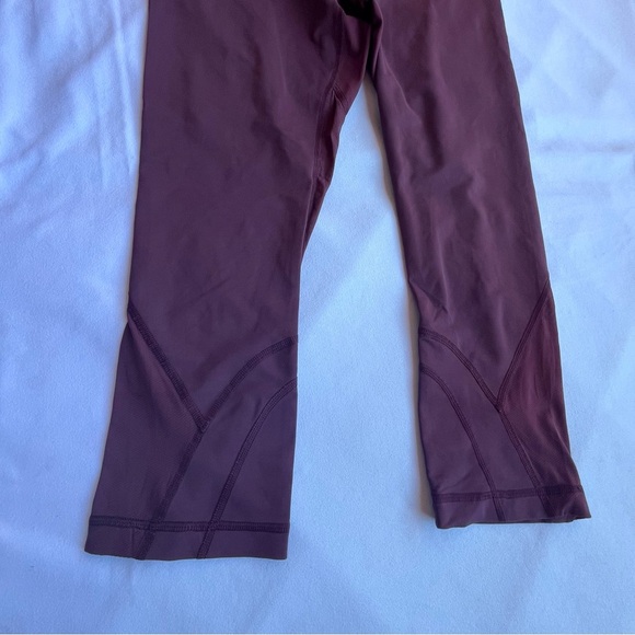 lululemon athletica Burgundy Leggings - Picture 6 of 9